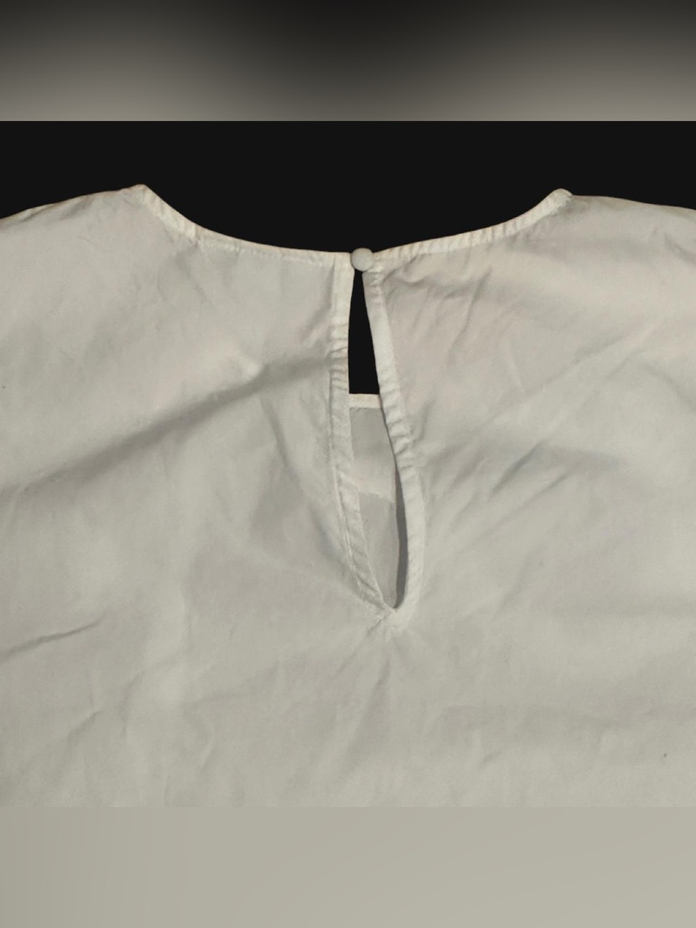 Kate Spade x Target Ribbon Ruffle Short Sleeve Top - Picture 6 of 8